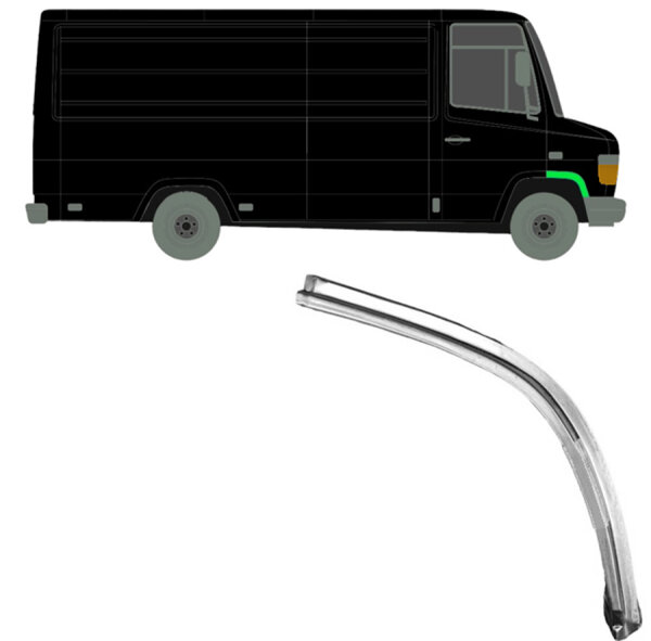 Vorne Radlauf Blech für Mercedes Vario Ab 1996 rechts