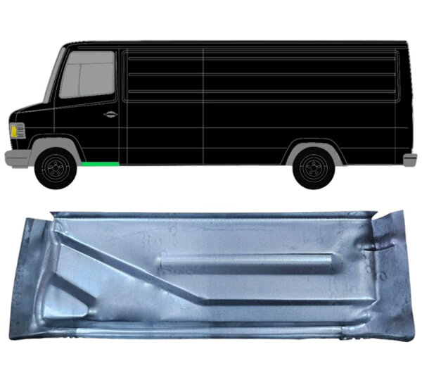Vorne Einstiegsbleche Blech Klein für Mercedes T2 1986 - 1996 links