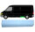 Hinten Mittel Niedrig Hinten Kotflügel Blech für Volkswagen Lt 1995 - 2006 links