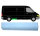 Hinten Mittel Niedrig Hinten Kotflügel Blech für Volkswagen Lt 1995 - 2006 rechts