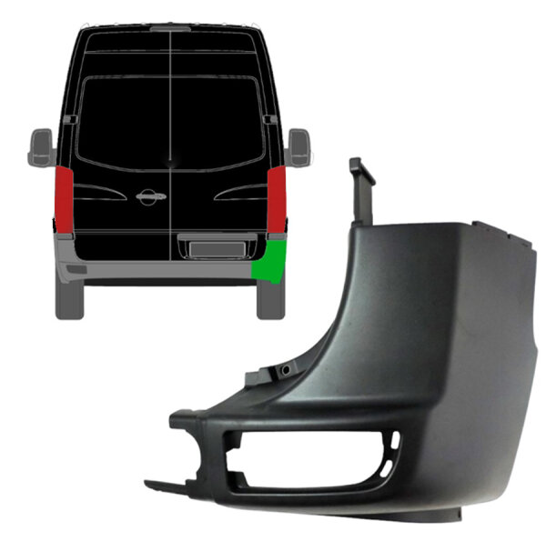 Hinten Stossstange für Mercedes Sprinter 2006 - 2018 rechts