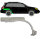 Hinten Radlauf Blech für Mitsubishi Outlander 2003 - 2007 rechts