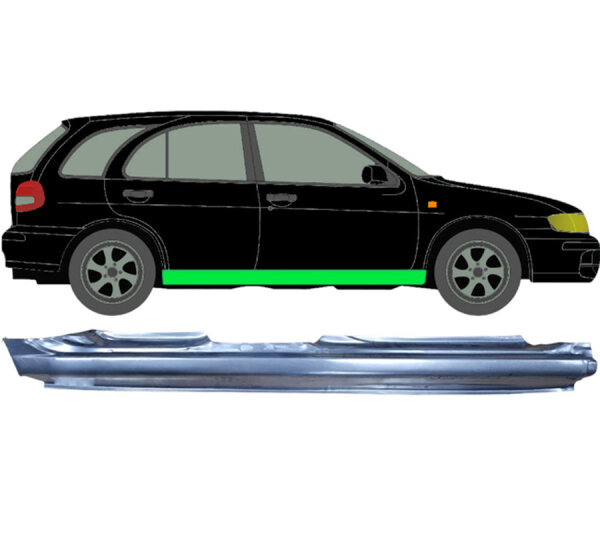 Schweller Blech für Nissan Almera N16 1999 - 2007 rechts