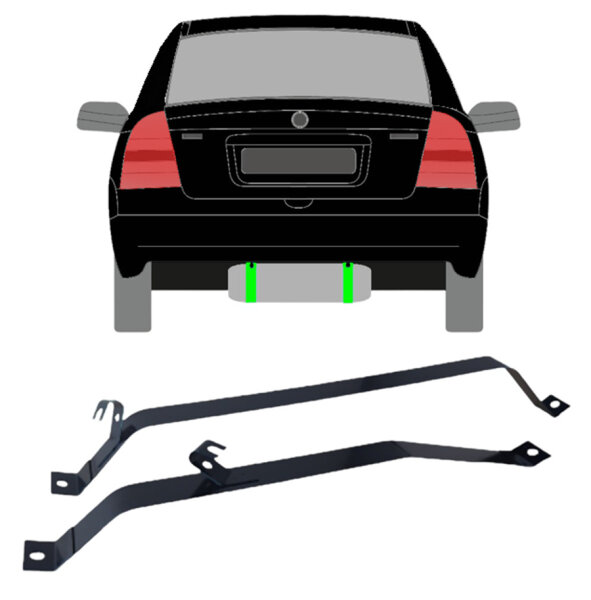 Kraftstofftankklemmen für Opel Oder Vauxhall Astra G 1998 - 2009