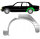 Hinten Radlauf Blech für Vauxhall Rekord E 1977 - 1982 links