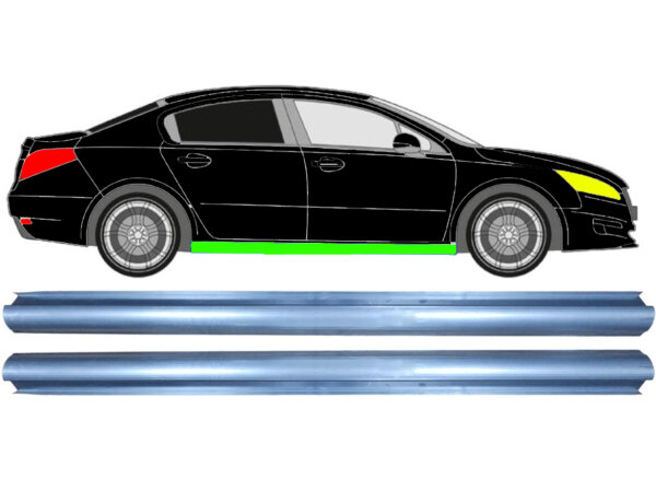 Schweller Blech Satz für Peugeot 508 2010 - 2018 rechts & links