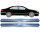 Schweller Blech Satz für Peugeot 607 1999 - 2010 rechts & links Unterteil