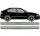 Schweller Blech Satz für Seat Leon 1999 - 2006 rechts & links Unterteil
