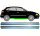 Schweller Blech Satz für Seat Ibiza 2002 - 2008 rechts & links
