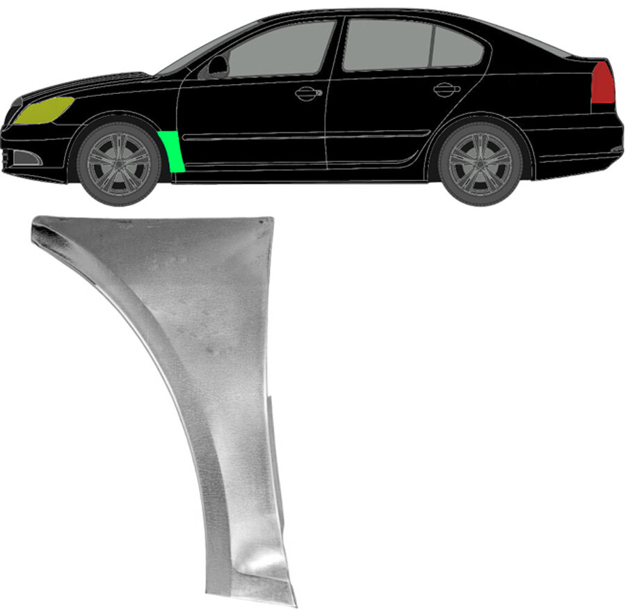 Skoda Octavia 3 5E Kotflügel Vorne Links Original In Nordrhein