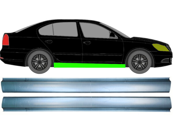 Schweller Blech Satz für Skoda Octavia II 2004 - 2013 rechts & links