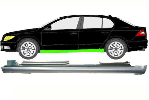 Schweller Blech für Skoda Superb 2008 - 2015 links