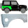 Hinten Kotflügel Blech für Suzuki Samurai 1981 - 2004 rechts