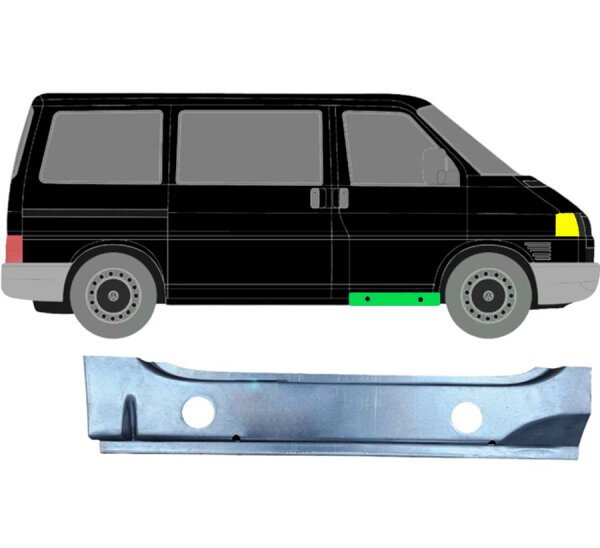 Tür Innen Schweller vorne für Volkswagen Transporter T4 90 - 03 rechts