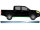 Schweller Blech für Toyota Hilux 2005 - 2015 symmetrisch