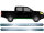 Innen Schweller Blech Satz für Toyota Hilux 2005 - 2015 rechts & links
