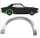Hinten Radlauf Blech für Toyota Celica 1971 - 1978 rechts