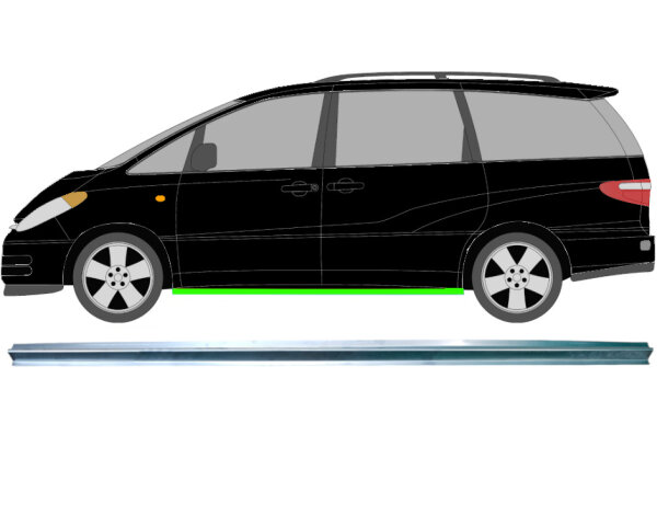 Schweller Blech für Toyota Previa 2000 - 2005 links