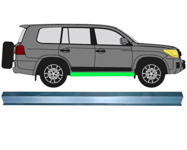 Innen Schweller Blech für Toyota Land Cruiser V8 Ab 2007 symmetrisch