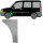 Vorne Kotflügel Blech für Fiat Doblo 2001 - 2010 links