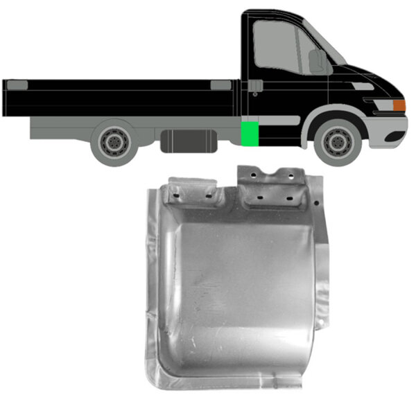 Vorne Kabine Ecke Panel für Iveco Daily 2000 - 2012 rechts