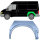 Hinten Kurz Radlauf Blech für Ford Transit 2000 - 2013 links