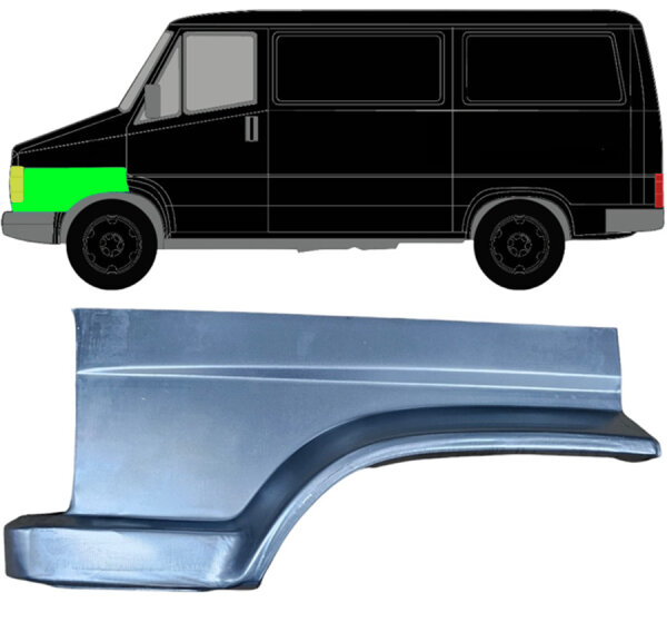 Vorne Kotflügel Blech für Citroen C25 1990 - 1994 links