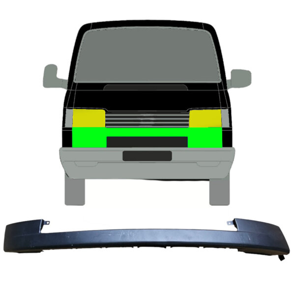 Vorne Reflektorstreifen für Volkswagen Transporter T4 Ab 1990