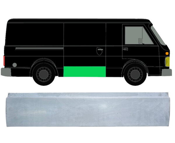 Schiebetür Blech für Volkswagen Lt 1975 - 1996 rechts