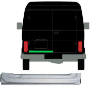 Hinten Tür Innen Blech für Volkswagen Lt 1975 - 1996 links