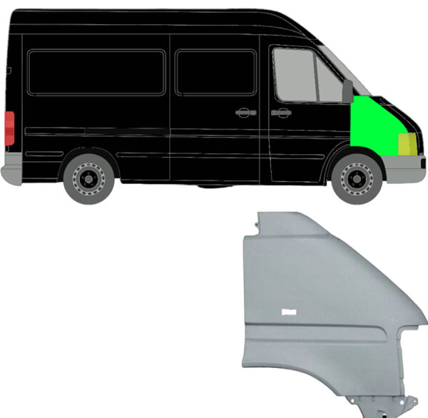 Vorne Kotflügel für Volkswagen Lt 1996 - 2005 rechts