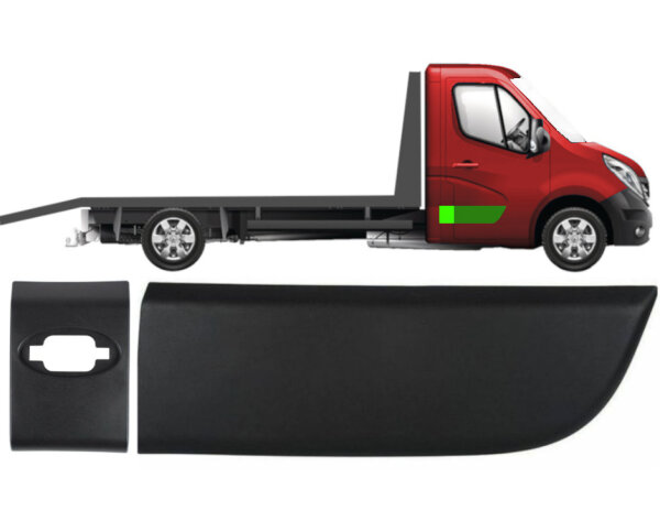 Vorne Einzelkabine Seitenleisten Satz für Nissan Nv 400 Ab 2010 rechts