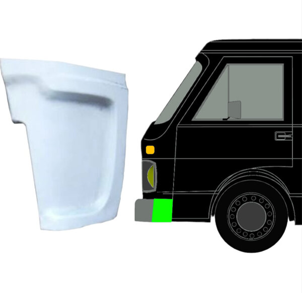 Vorne Kotflügel Blech für Volkswagen Lt 1975 - 1996 links