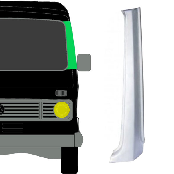 Windschutzscheibe Blech für Volkswagen Lt 1975 - 1996 rechts
