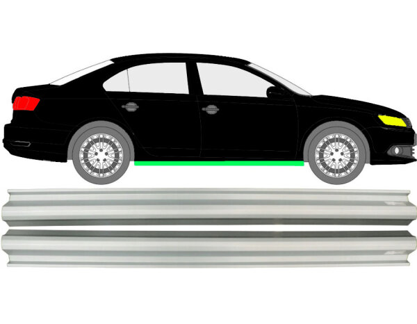 Schweller Blech Satz für Volkswagen Jetta 2010 - 2018 rechts & links