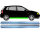 Schweller Blech Satz für Volkswagen Polo 9n 2001 - 2009 rechts & links