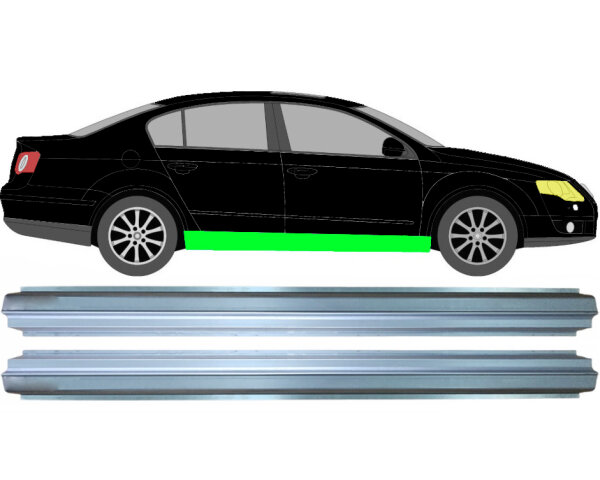 Schweller Blech Satz für Volkswagen Passat B6 2005 - 2010 rechts & links
