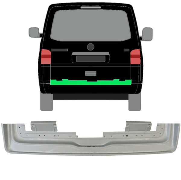 Hinten Heckklappe Innen Blech für Volkswagen Transporter T5 Ab 2003