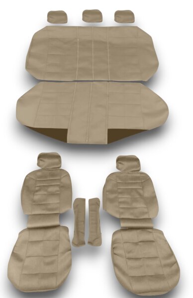 Schonbezüge Sitzbezüge Bezüge Set für Hyundai Santa Fe 03 ? 06