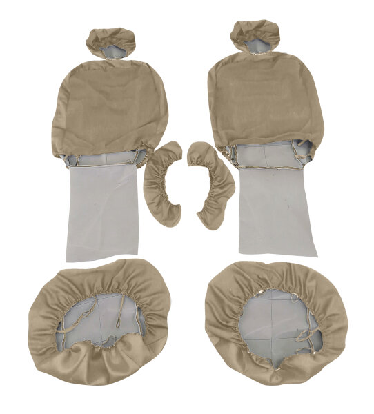 Schonbezüge Sitzbezüge Bezüge Set für VW Käfer beige