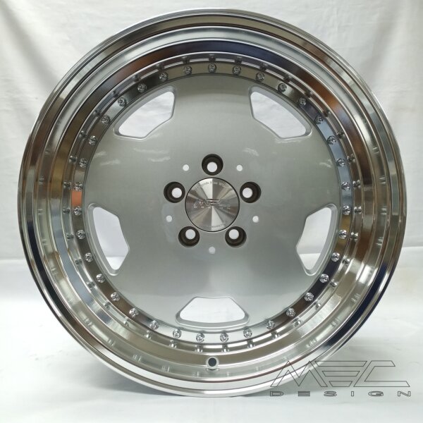MEC Design Alufelgen Meclassico 5 Rad H-Fähig 20 Zoll für Mercedes W126 W124 R129 R107 C126 W116 W123 W108 W109