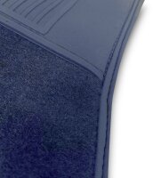 Fußmatten Teppich passend für Mercedes Benz W123 Coupe blau