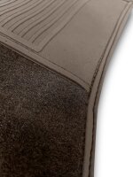 Fußmatten Teppich passend für Mercedes Benz W123 Coupe braun