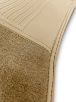 Fußmatten Teppich passend für Mercedes Benz W123 Coupe dattel