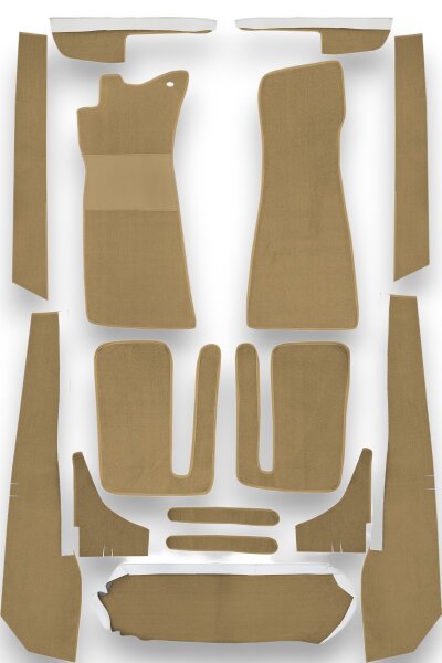 Teppich Teppichsatz für Opel GT beige (Schlinge)