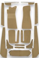Teppich Teppichsatz für Opel GT beige (Schlinge)