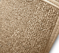 Teppichsatz Auto Teppich für Mercedes W113 Automatik ohne Notsitz beige (Schlinge)