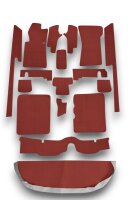 Teppichsatz Teppich für Mercedes Benz C107 Gummi...