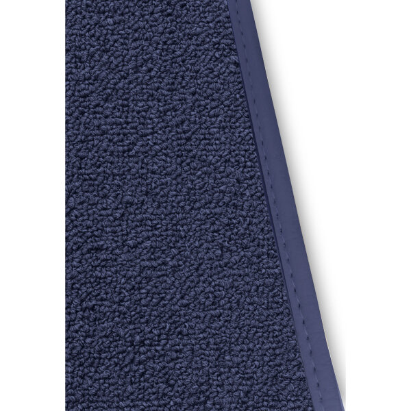 Teppichsatz Teppich für Mercedes W110 kleine Heckflosse Gummi Absatzschoner blau (Schlinge)