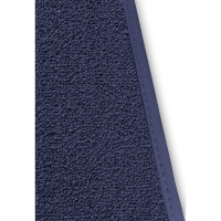 Teppichsatz Teppich für Mercedes W110 kleine Heckflosse Gummi Absatzschoner blau (Schlinge)
